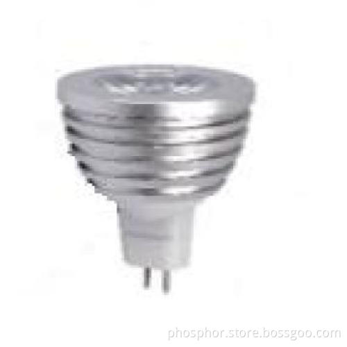 High Heat Dissipation Aluminum LED Spot Light 3W RGB